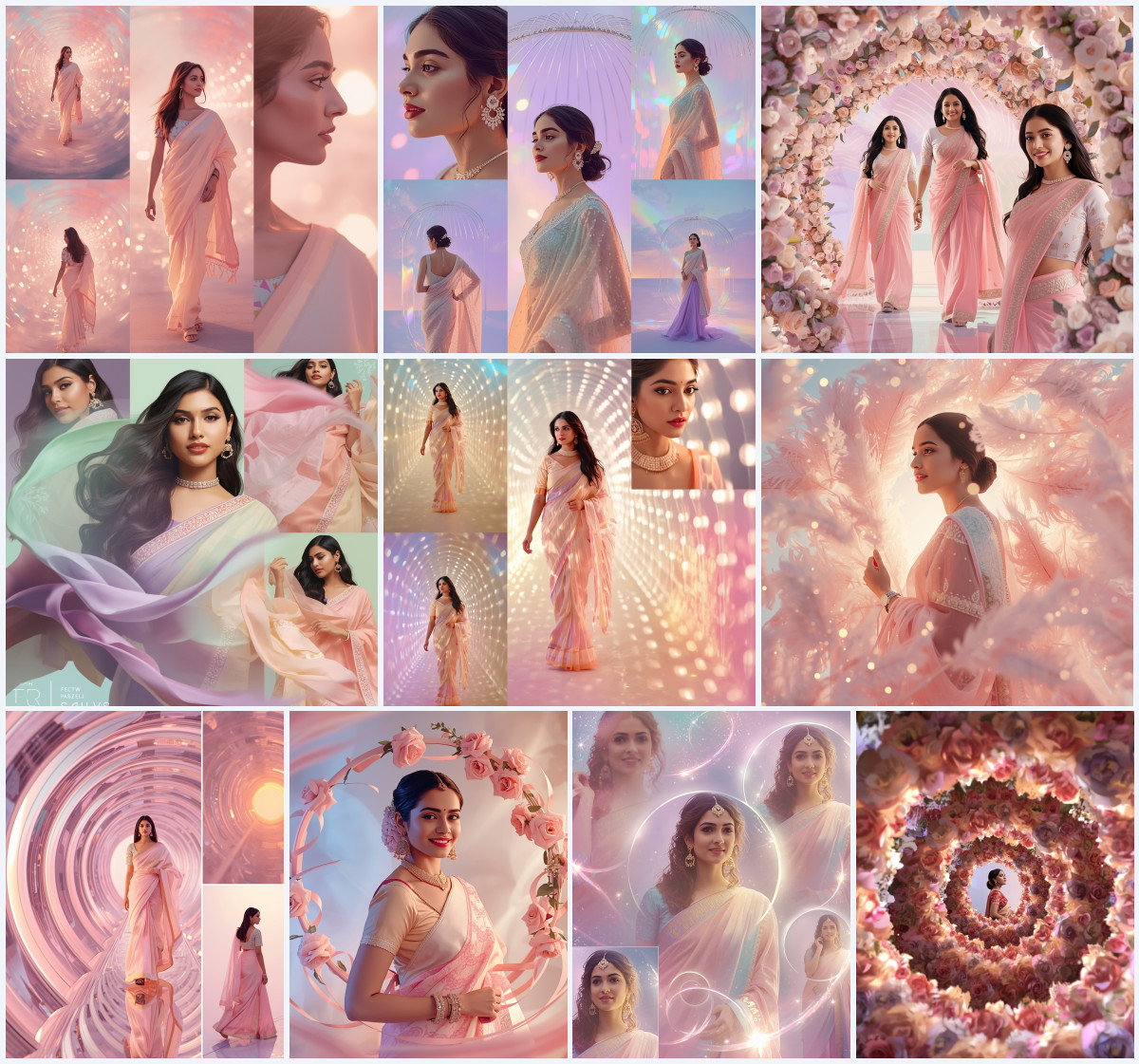 10+ Silver Sequin Saree AI Prompts to Create Shimmering Party Looks with Ultra-Bright Lite Aesthetics - Main Thumbnail
