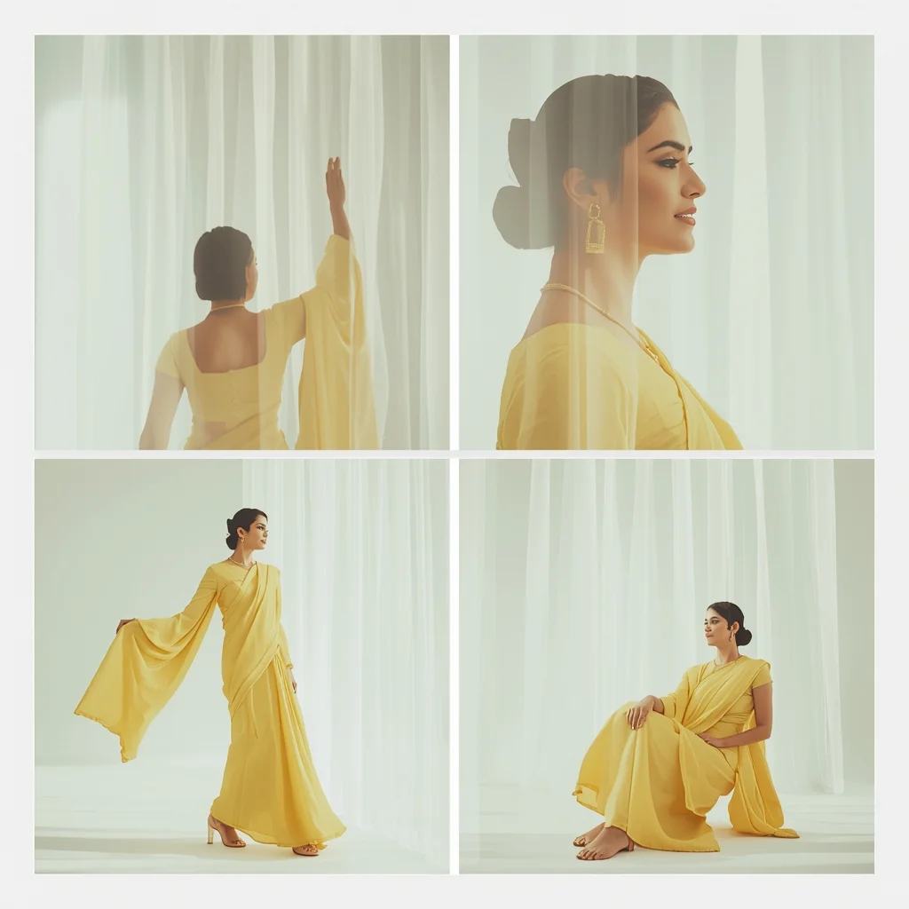 Dream Loop Light Curtain Polaroid Sun Drenched Vogue | Traditional Prompt For Gemini Ai Girl Aesthetic